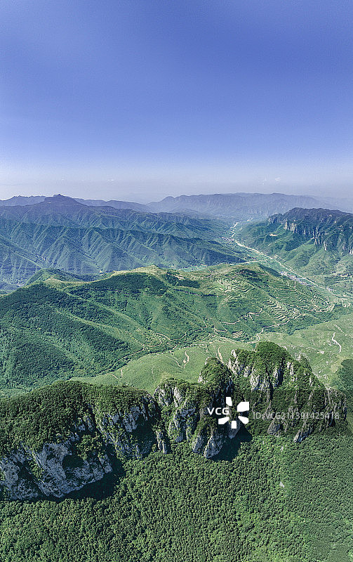 太行山的夏天图片素材