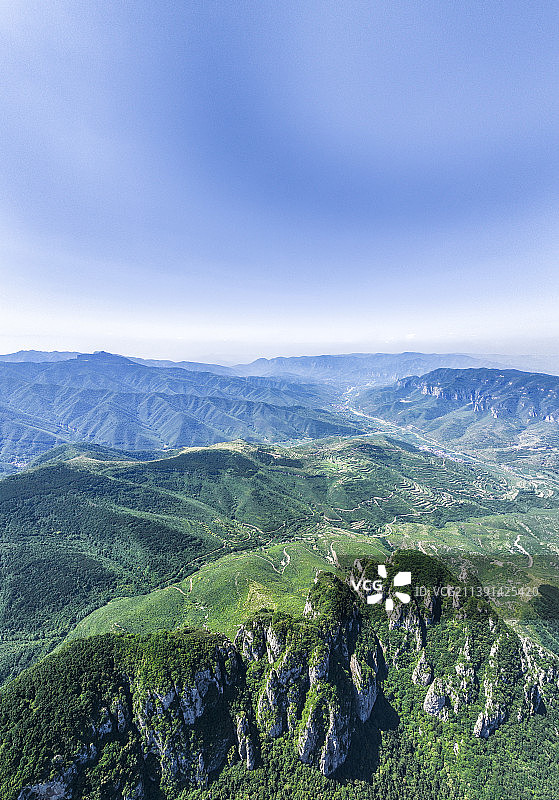 太行山的夏天图片素材
