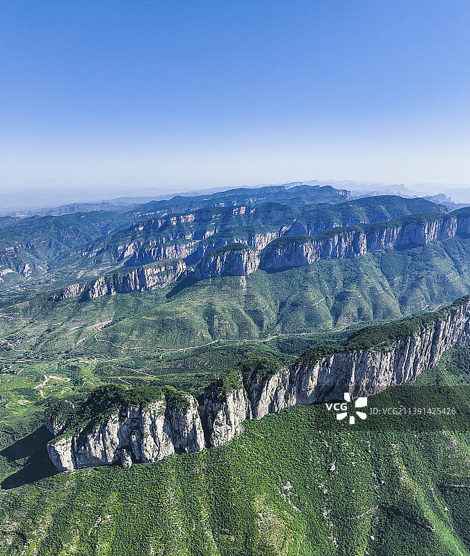 太行山的夏天图片素材