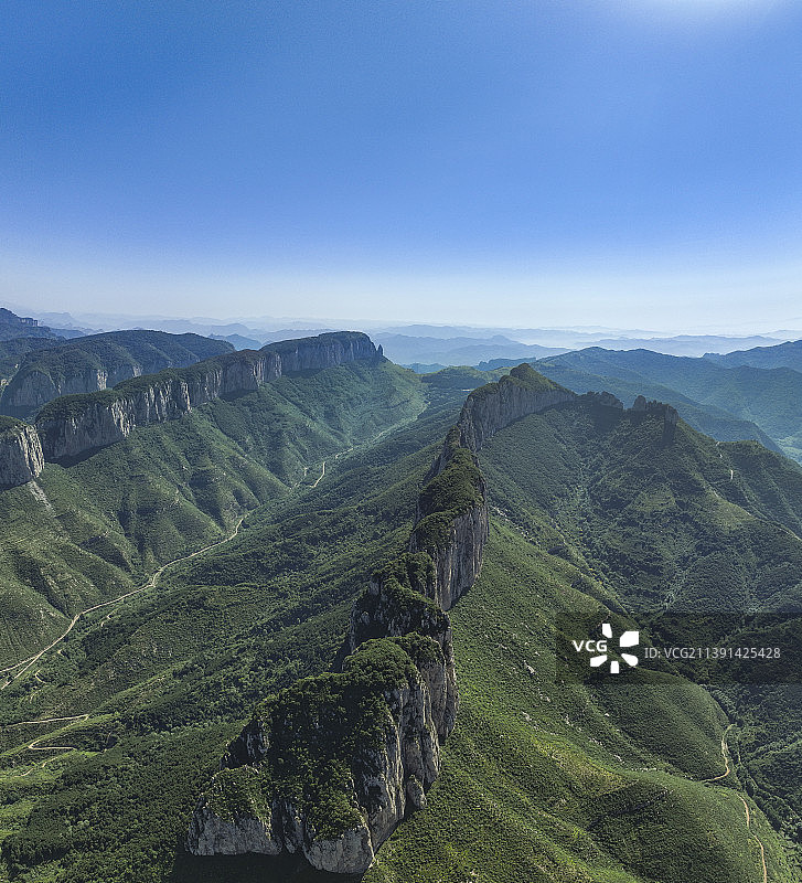 太行山的夏天图片素材