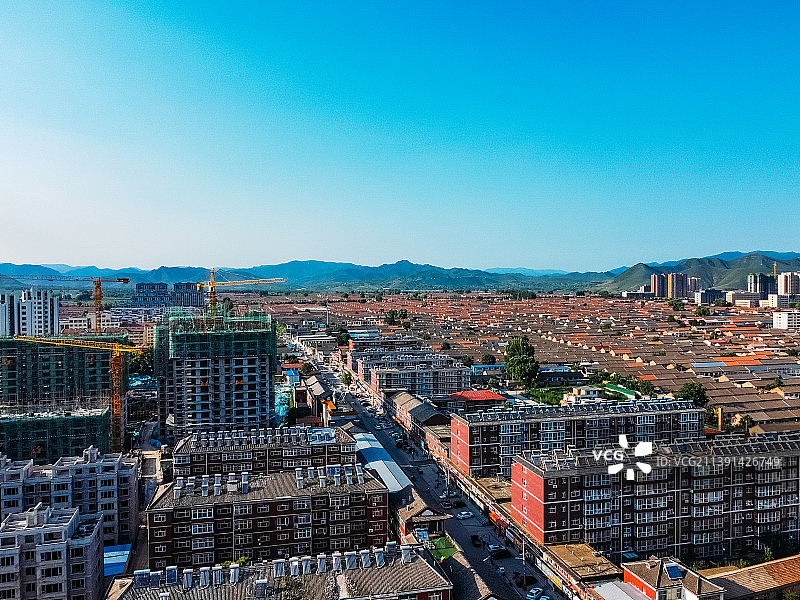 涞源县 县医院 泰山宫 中心路 广昌大街图片素材