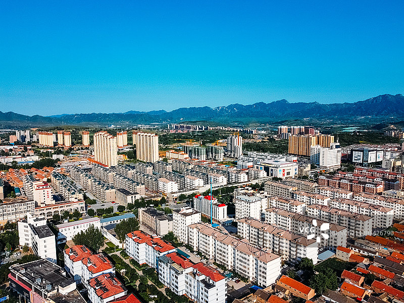 涞源县 县医院 泰山宫 中心路 广昌大街图片素材
