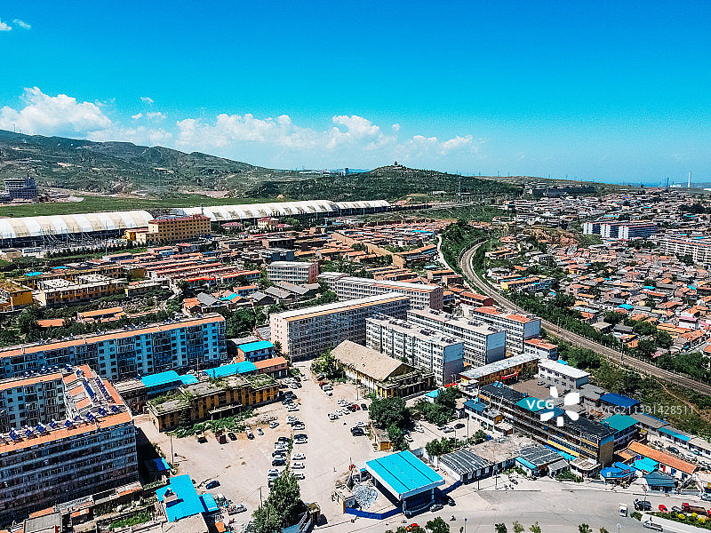 宁武县 栖凤山 龙山公园 万佛寺 水利大厦 西门街图片素材
