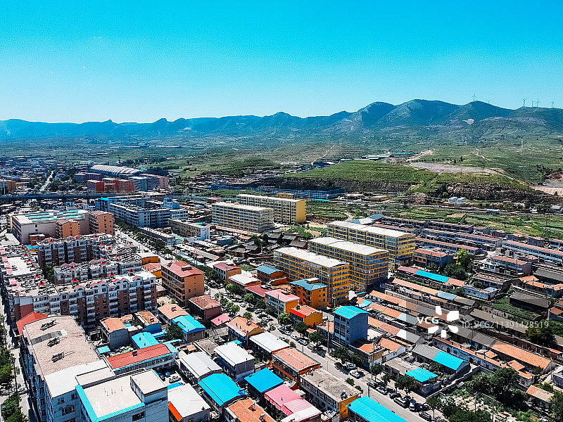 宁武县 栖凤山 龙山公园 万佛寺 水利大厦 西门街图片素材