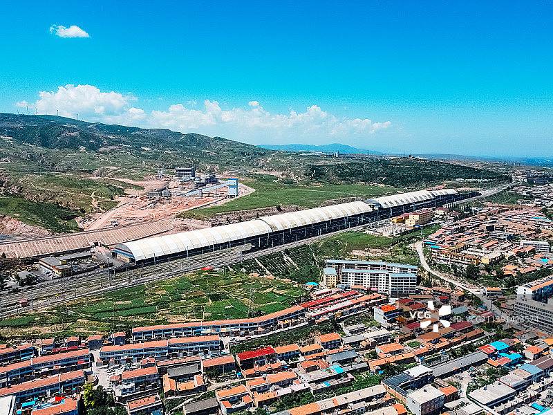 宁武县 栖凤山 龙山公园 万佛寺 水利大厦 西门街图片素材