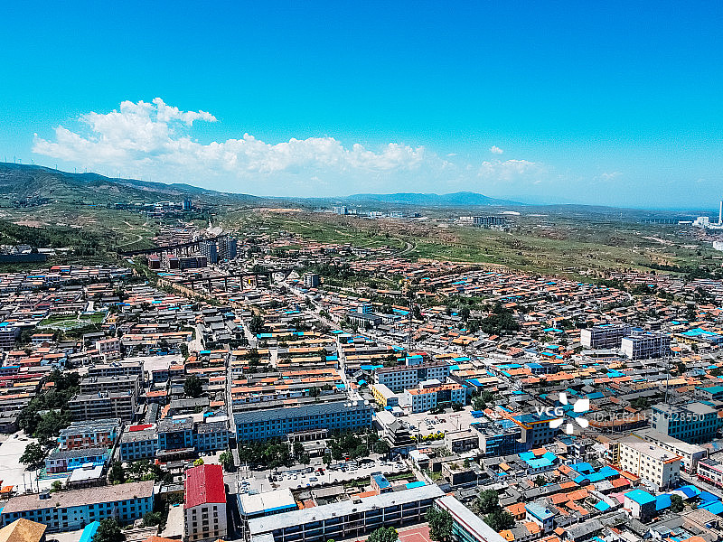 宁武县 栖凤山 龙山公园 万佛寺 水利大厦 西门街图片素材