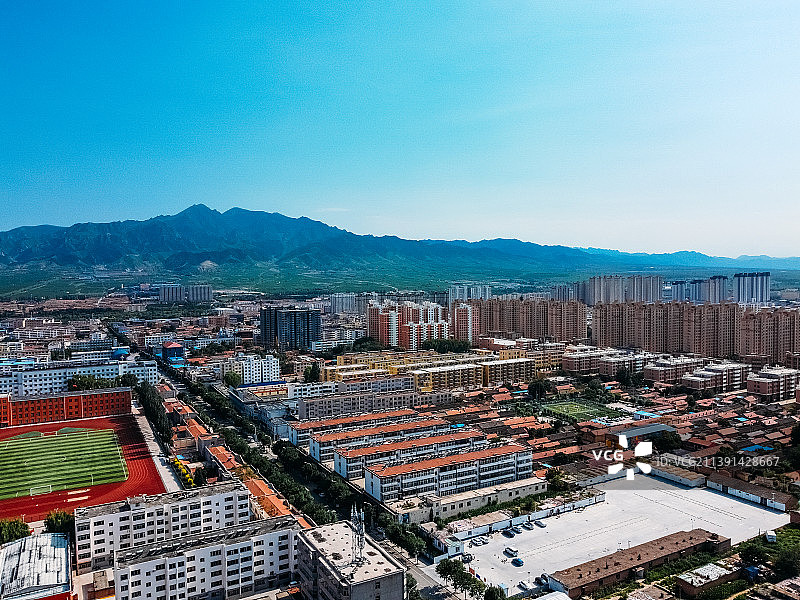 灵丘县 唐河公园 新华西街 宝林寺 武灵王公园图片素材