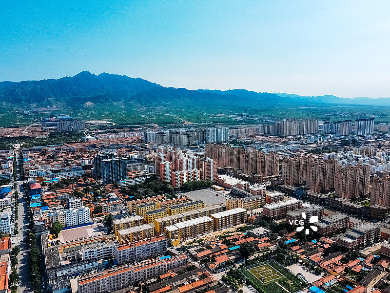 灵丘县 唐河公园 新华西街 宝林寺 武灵王公园图片素材