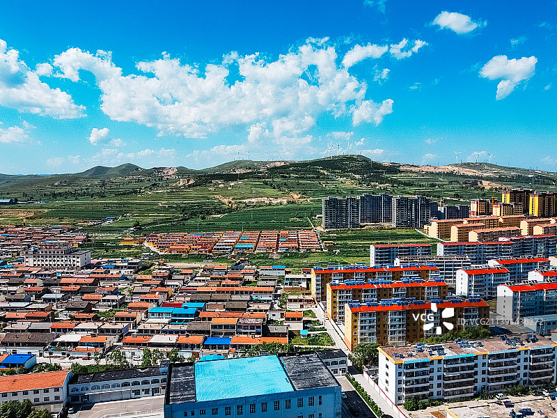 神池县 省府东街 人民广场 人民医院 神府公园 温岭北路 深池西海图片素材