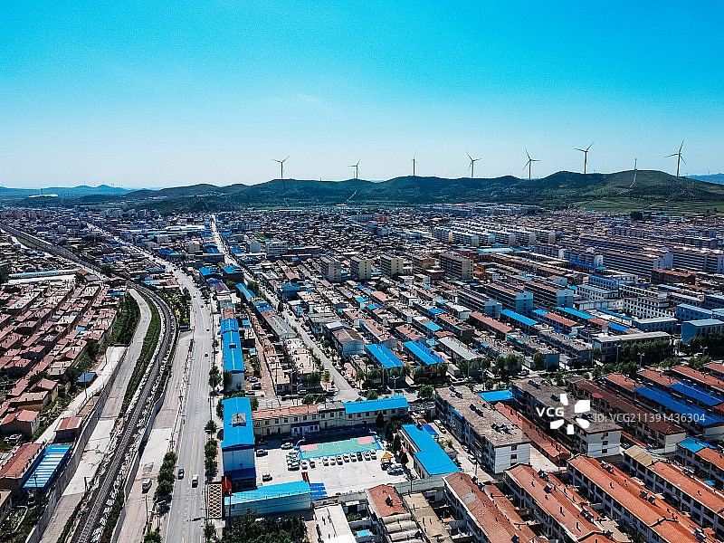 神池县 省府东街 人民广场 人民医院 神府公园 温岭北路 深池西海图片素材