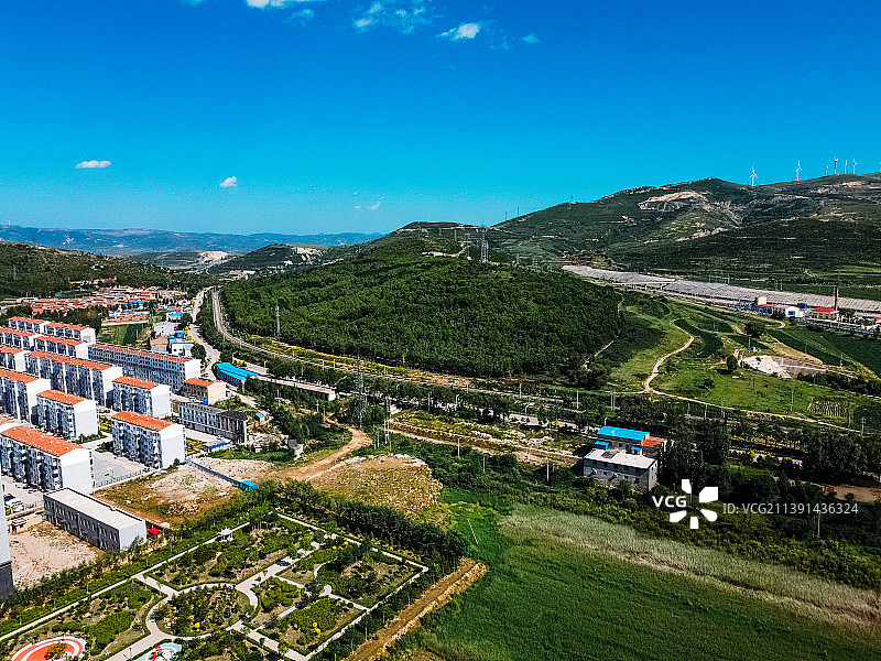 神池县 省府东街 人民广场 人民医院 神府公园 温岭北路 深池西海图片素材