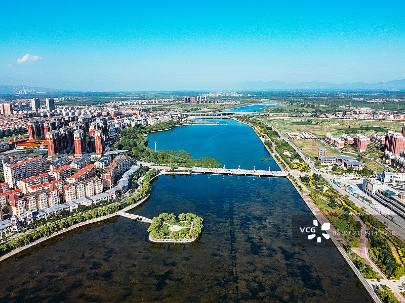 朔州市 星悦港文化中心 恢河 恢河大桥 护国寺 滨河公园 马邑南路 朔城区图片素材
