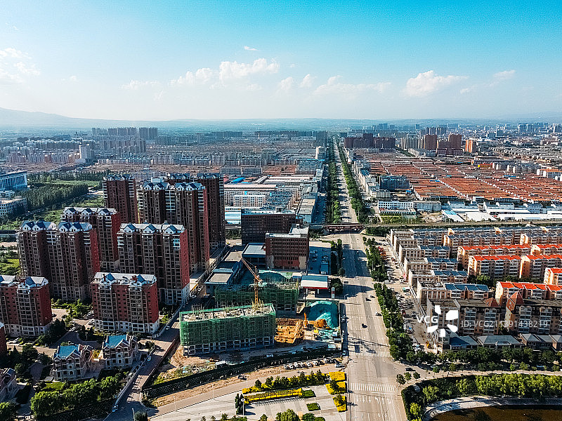 朔州市 星悦港文化中心 恢河 恢河大桥 护国寺 滨河公园 马邑南路 朔城区图片素材