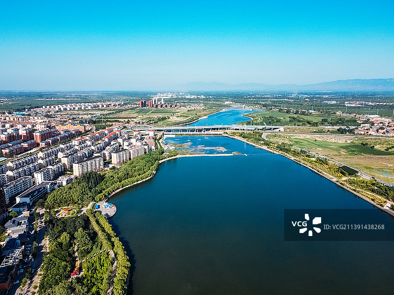 朔州市 星悦港文化中心 恢河 恢河大桥 护国寺 滨河公园 马邑南路 朔城区图片素材