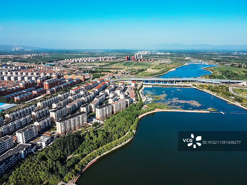 朔州市 星悦港文化中心 恢河 恢河大桥 护国寺 滨河公园 马邑南路 朔城区图片素材