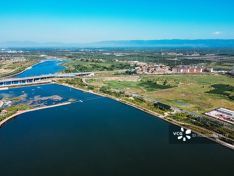 朔州市 星悦港文化中心 恢河 恢河大桥 护国寺 滨河公园 马邑南路 朔城区图片素材