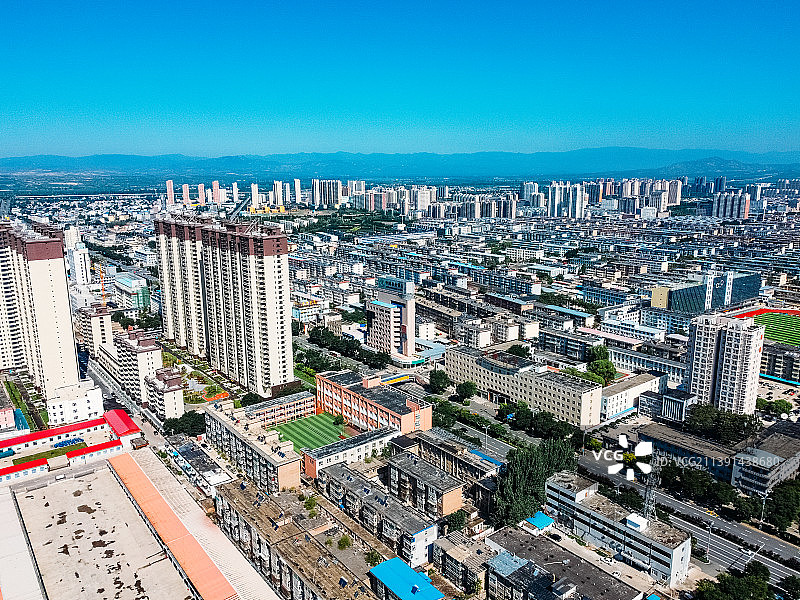 忻州市 忻府区 开来欣悦购物广场 和平广场 师范学院 七一北路图片素材