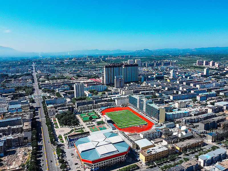 忻州市 忻府区 开来欣悦购物广场 和平广场 师范学院 七一北路图片素材