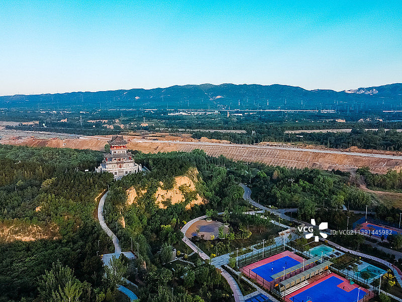 阳曲县 阳兴公园 首邑北路 湿地公园 新阳广场 太原方特图片素材