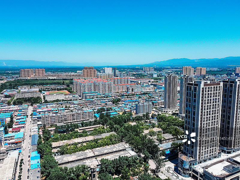 原平市 范亭文体广场 人民医院 世纪广场 金泉大厦 前进西街 文化馆图片素材