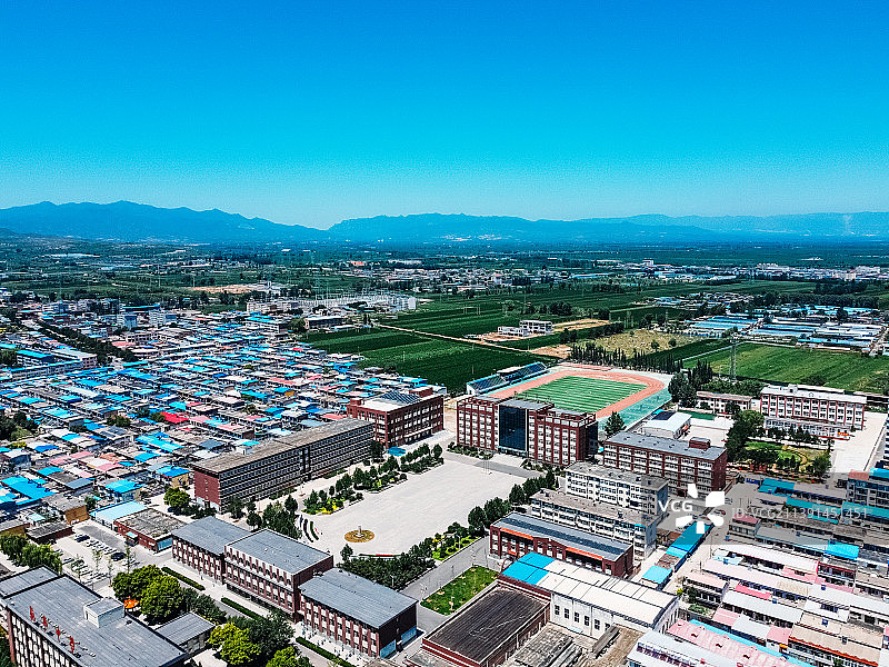 原平市 范亭文体广场 人民医院 世纪广场 金泉大厦 前进西街 文化馆图片素材