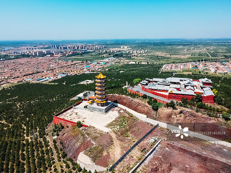 云州区 大同市 昊天寺 火山公园 体育馆 生态公园图片素材