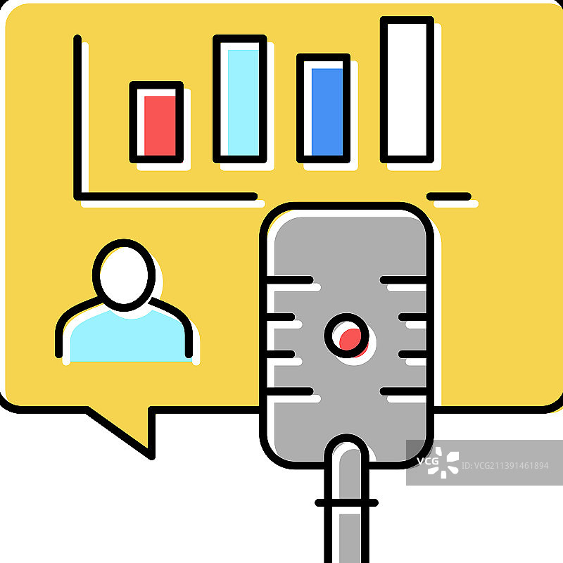 通过无线电频道与专家交流图片素材