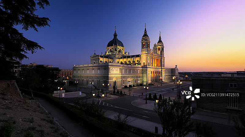 马德里皇宫图片素材