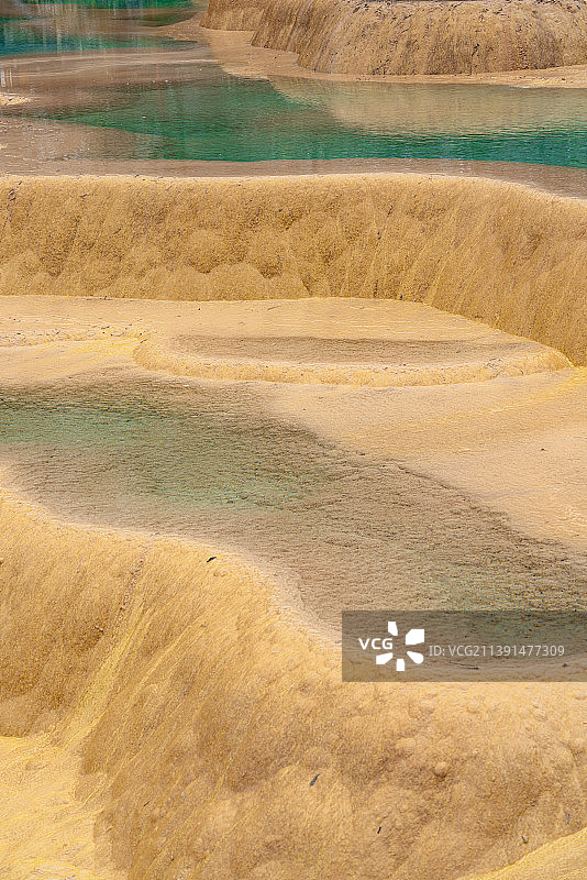阿坝神仙池景区图片素材