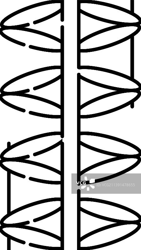 钢筋线条图标图片素材