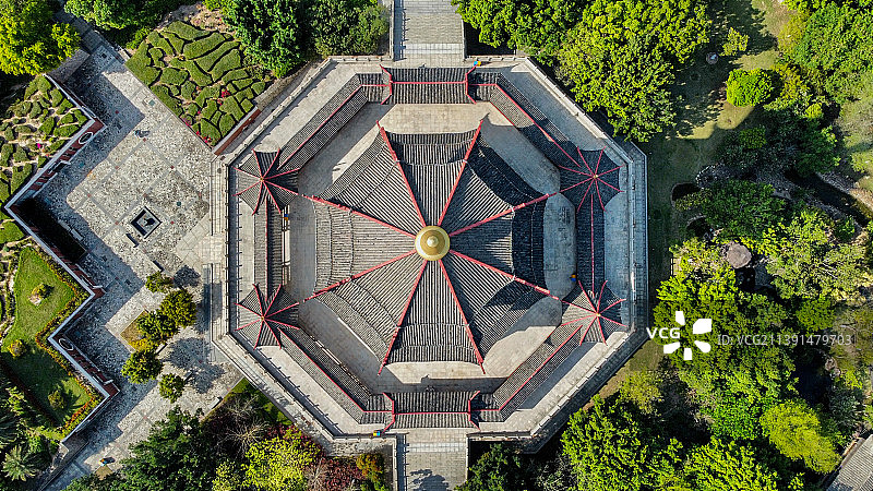 厦门园博苑杏林塔图片素材