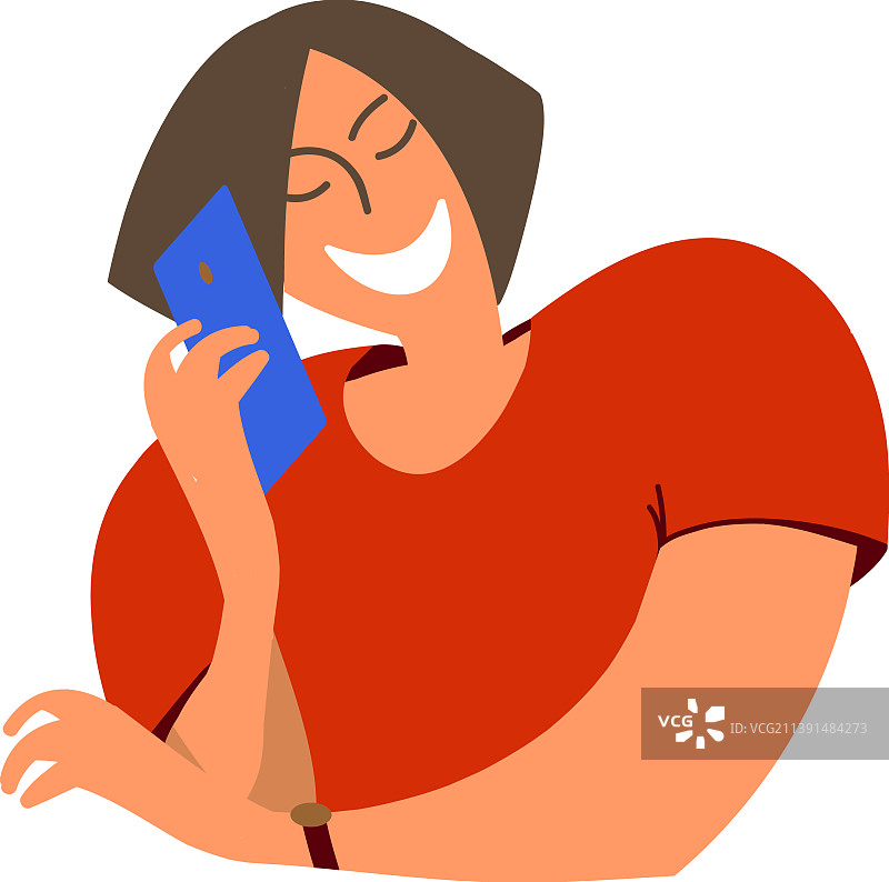 正在打电话的英俊年轻男人图片素材