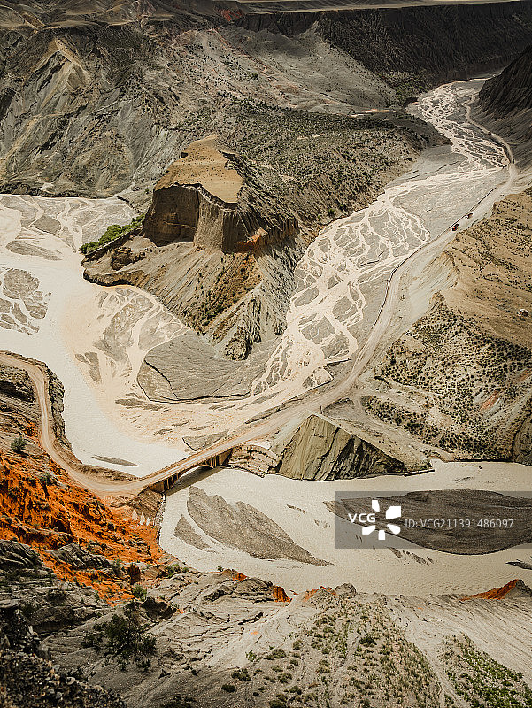 大峡谷河流地貌图片素材