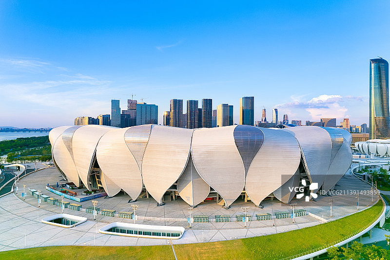 杭州奥体中心图片素材