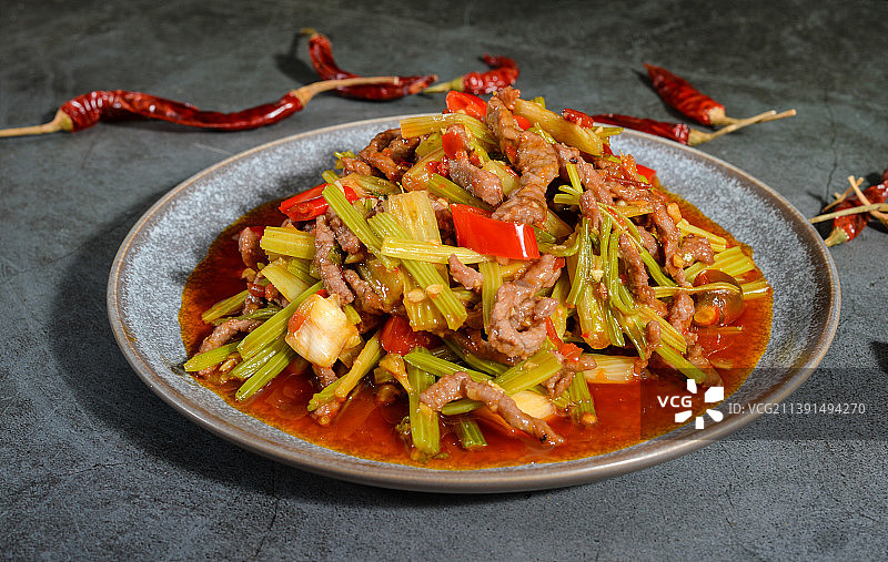 泡椒牛肉丝图片素材