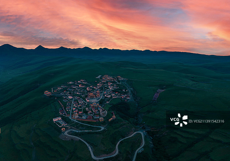 阿坝县风光图片素材