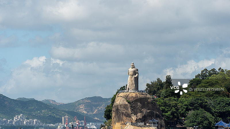 厦门 鼓浪屿 郑成功图片素材