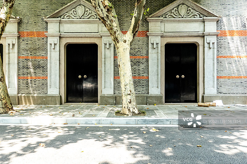 上海中共一大会址图片素材