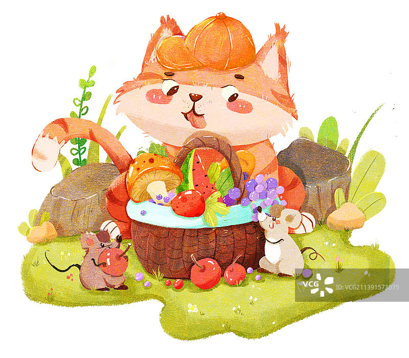 老鼠和猫图片素材