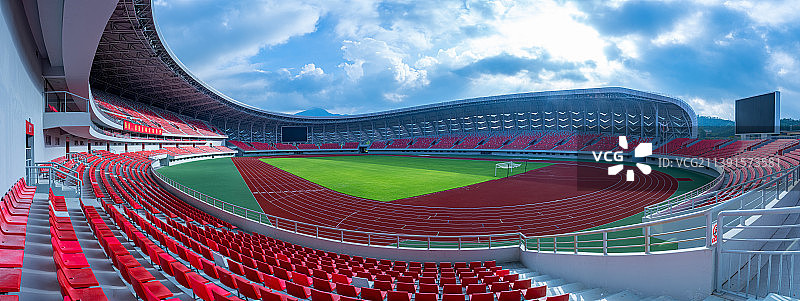 清远奥林匹克体育场全景图运动场图片素材