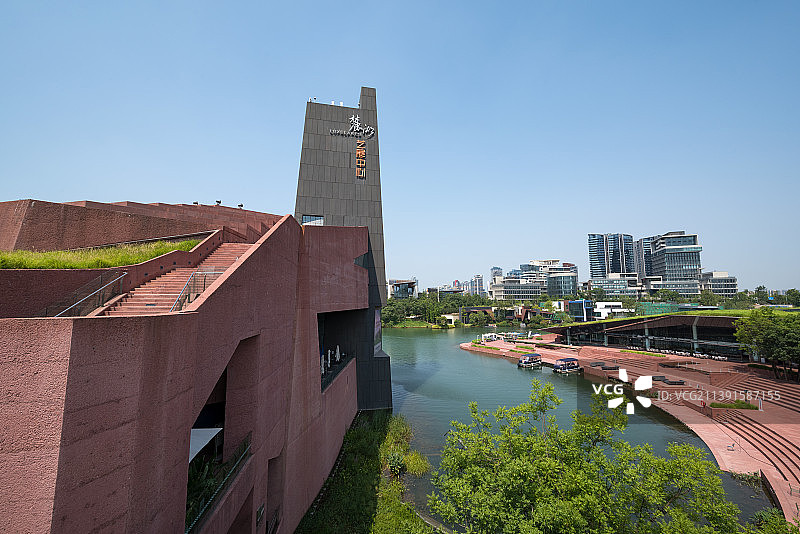 成都麓湖美术馆（艺展中心）图片素材
