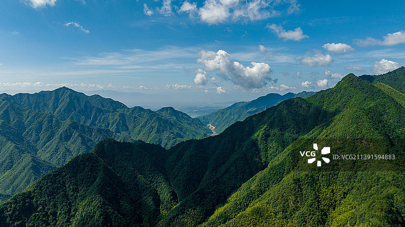 浙江省衢州市柯城区桃园七里风景区，称得上是衢州的后花园图片素材