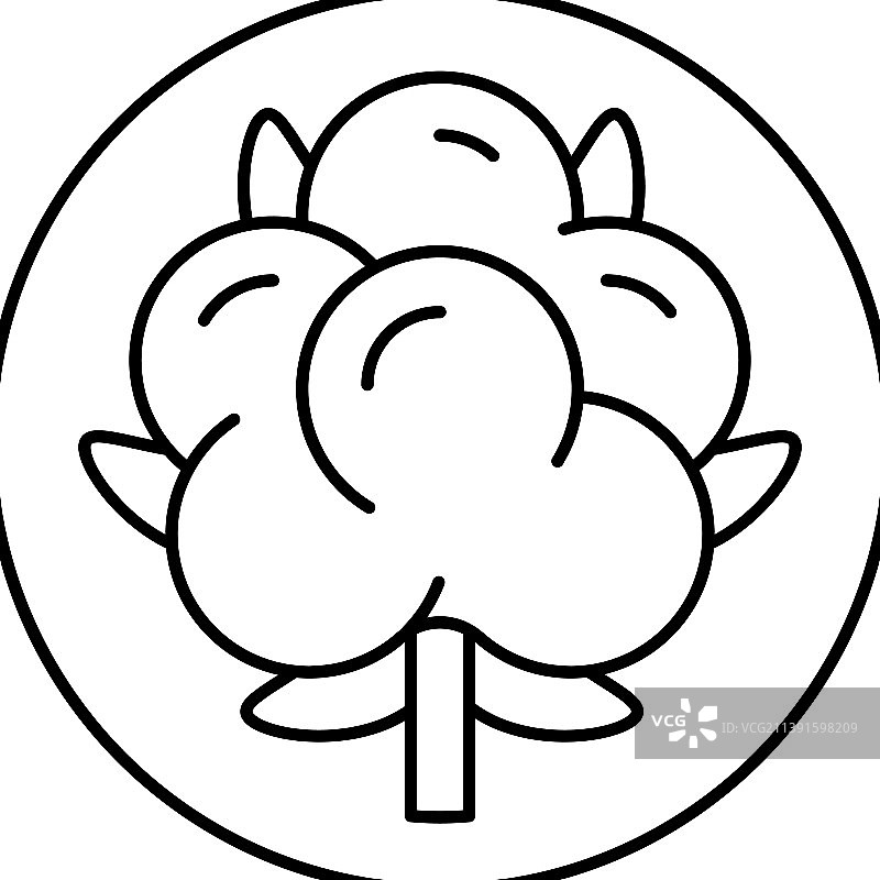 棉质衣物晾衣绳图标图片素材