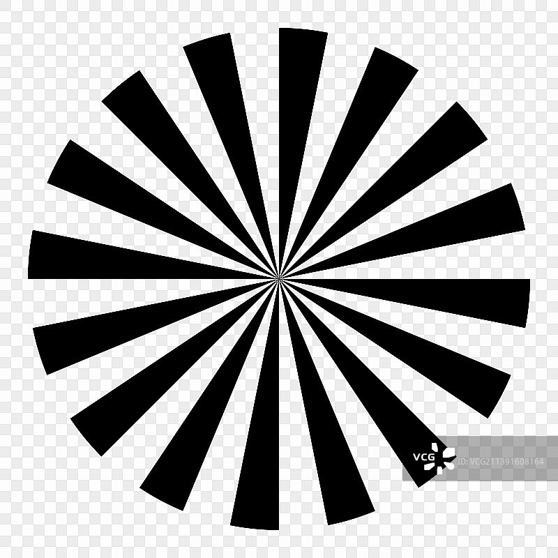 西门子星形视力测试图图片素材