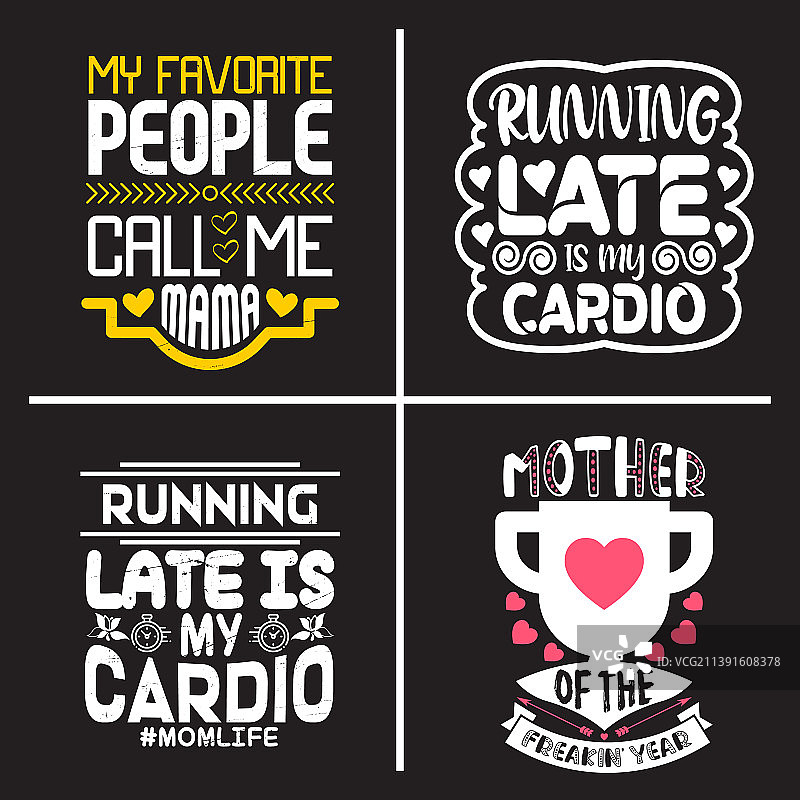 母亲节排版字体设计图片素材