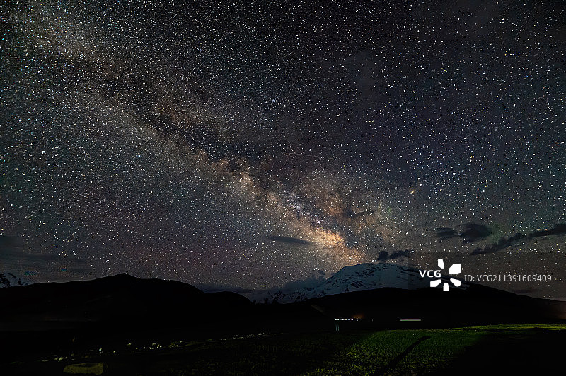 西台吉乃尔湖图片素材