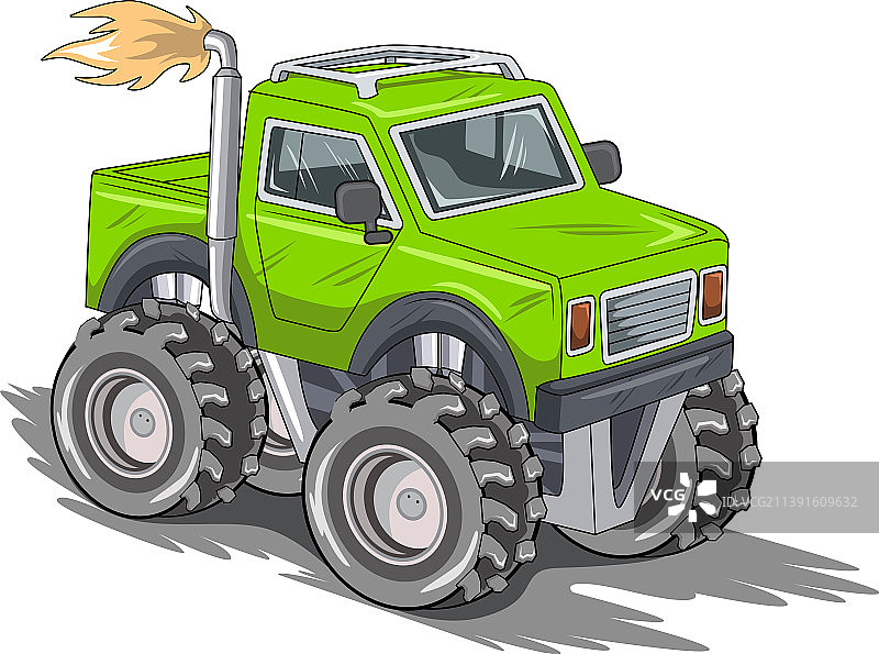 越野大脚车图片素材