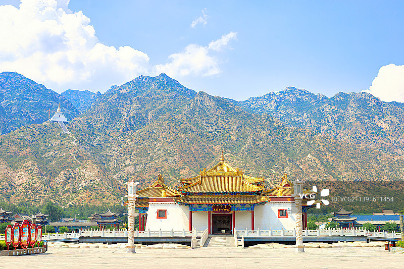 内蒙古包头市土默特右旗美岱召博物馆图片素材