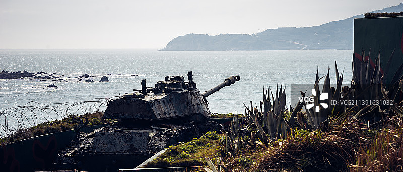 海天相映的美景图片素材