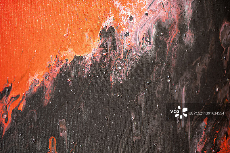 抽象丙烯艺术绘画图片素材